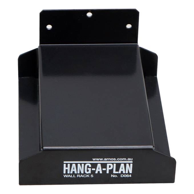 Hang-A-Plan Wall Rack (5 Plan Clamp Capacity)